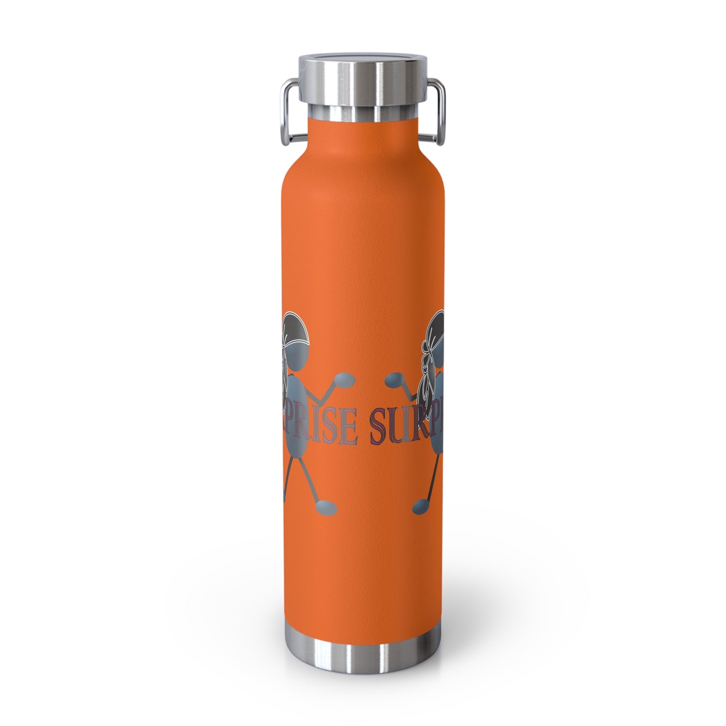 Surprise EMOSHIONS Orange Insulated Water Bottle - 22oz
