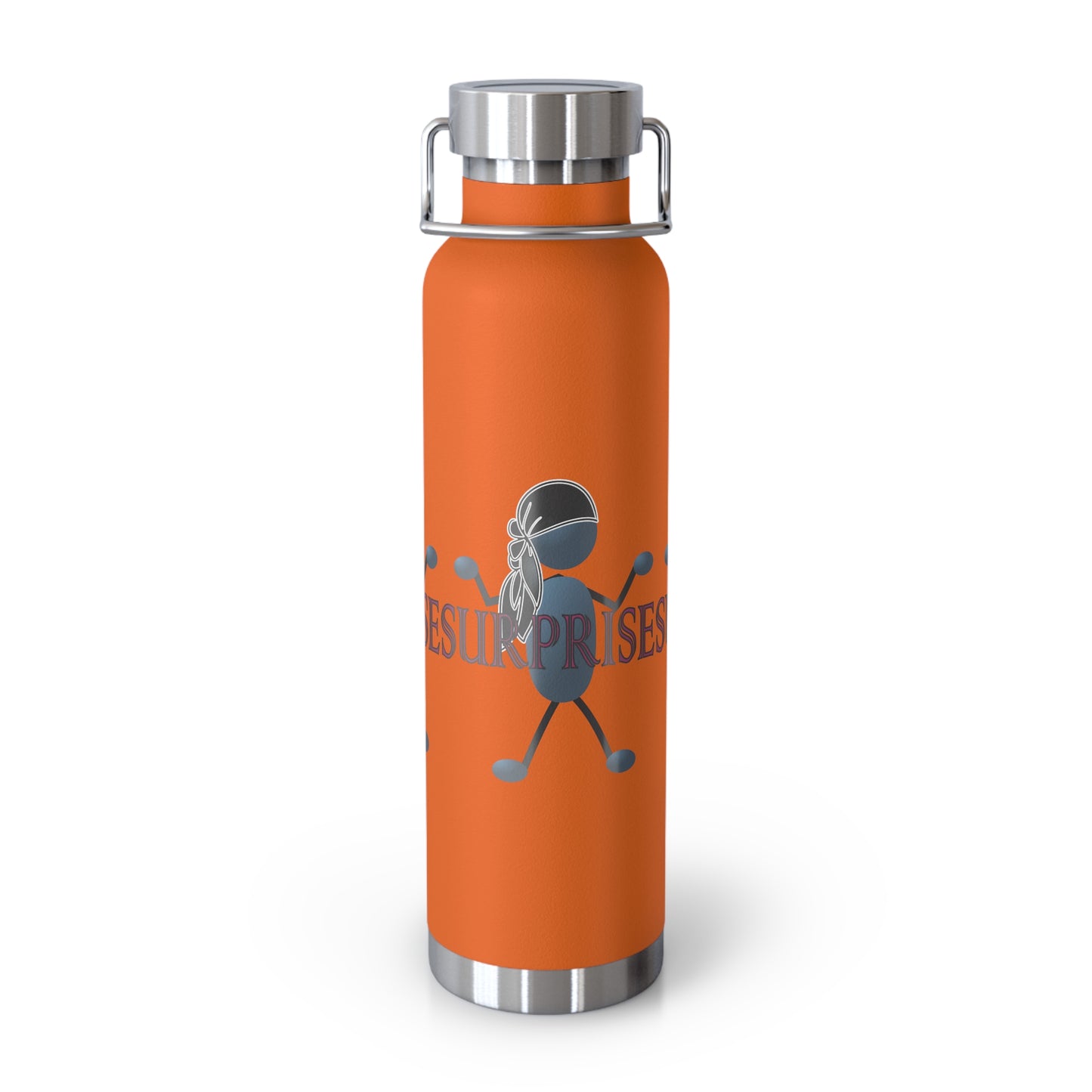 Surprise EMOSHIONS Orange Insulated Water Bottle - 22oz