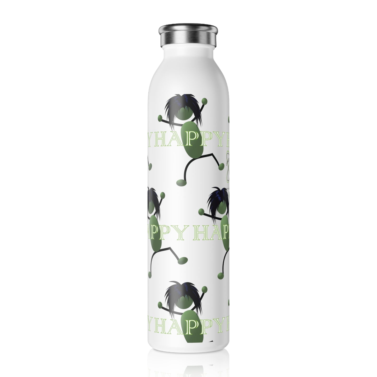 Happy EMOSHIONS White Water Bottle, 20 oz.
