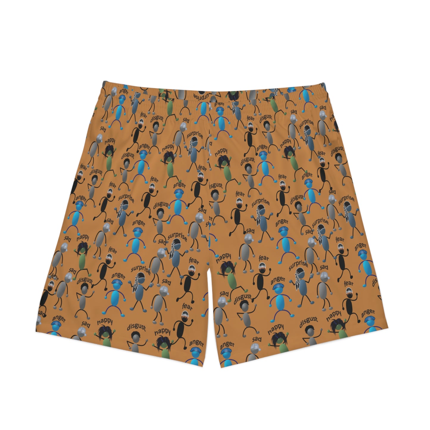 Name Your EMOSHIONS Elastic Beach Shorts