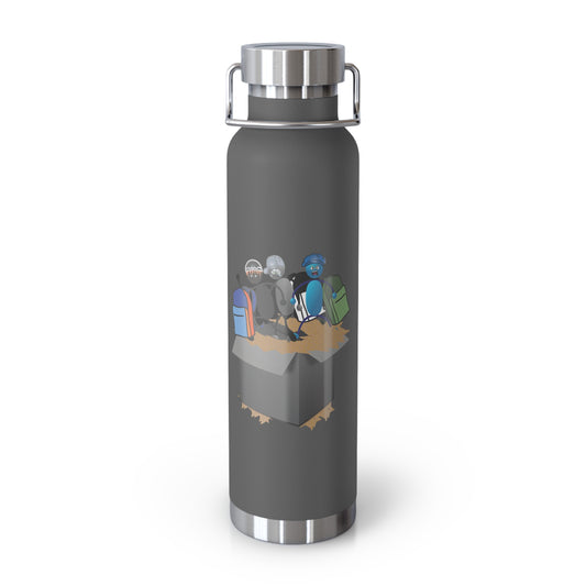 Unpack Your EMOSHIONS 20 oz. Grey Water Bottle