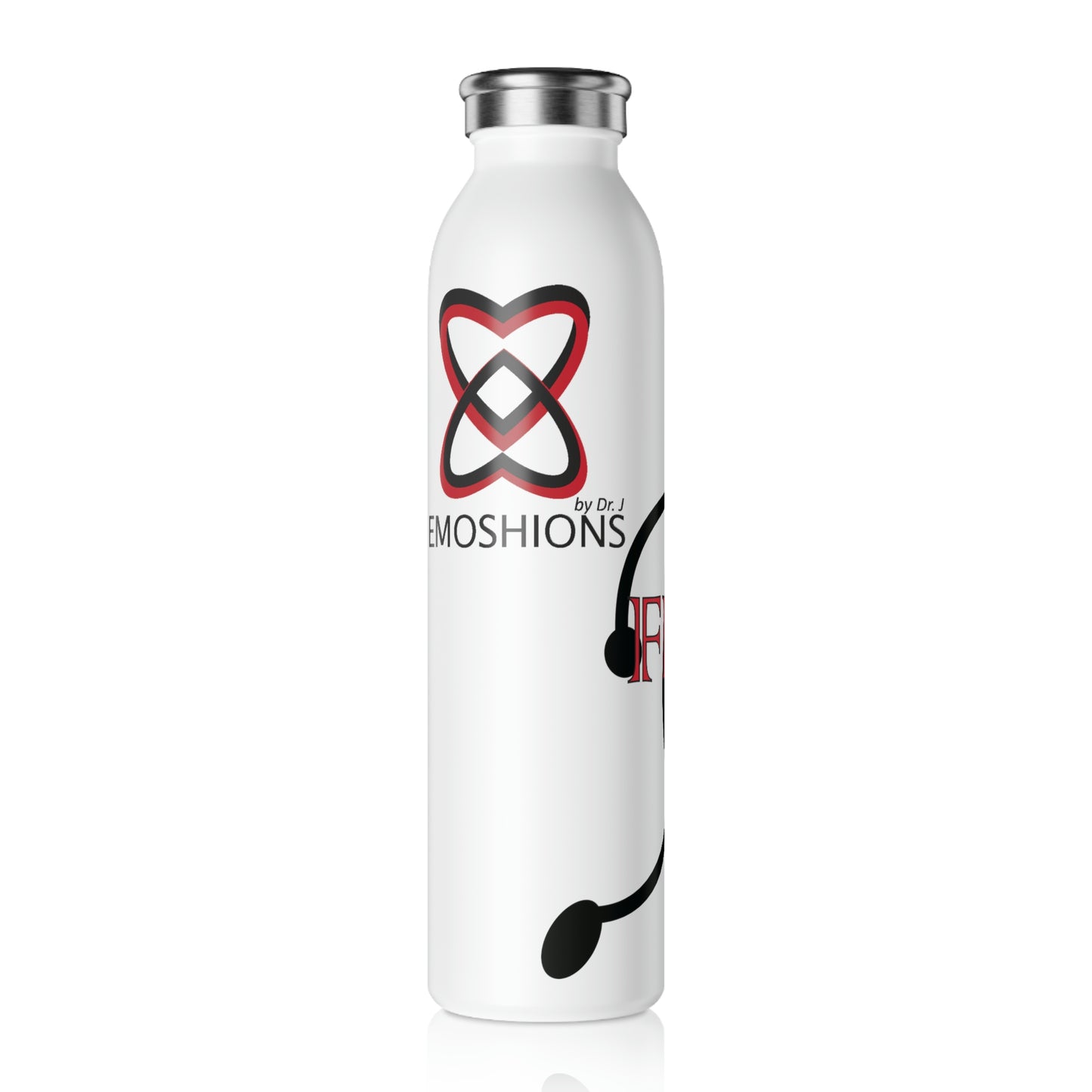 Fear EMOSHIONS 20 oz. White Water Bottle