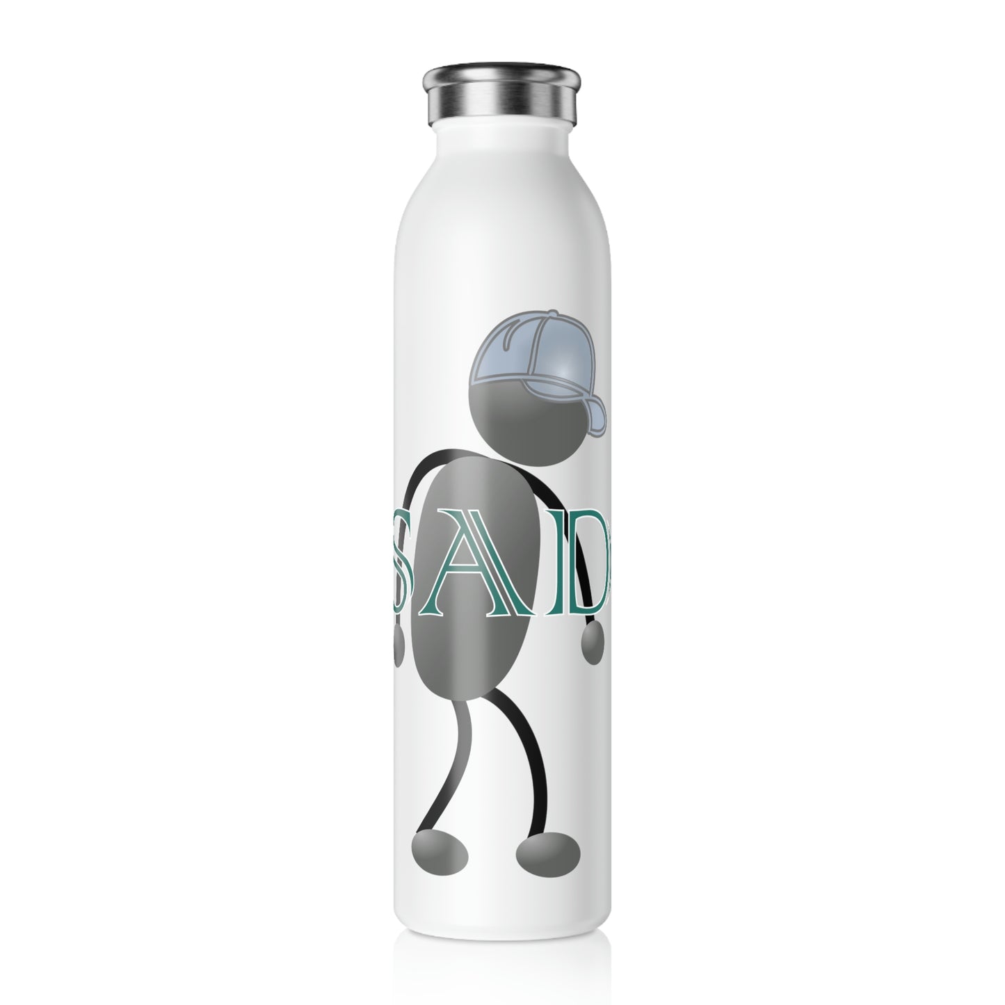 Sad EMOSHIONS 20 oz. White Water Bottle