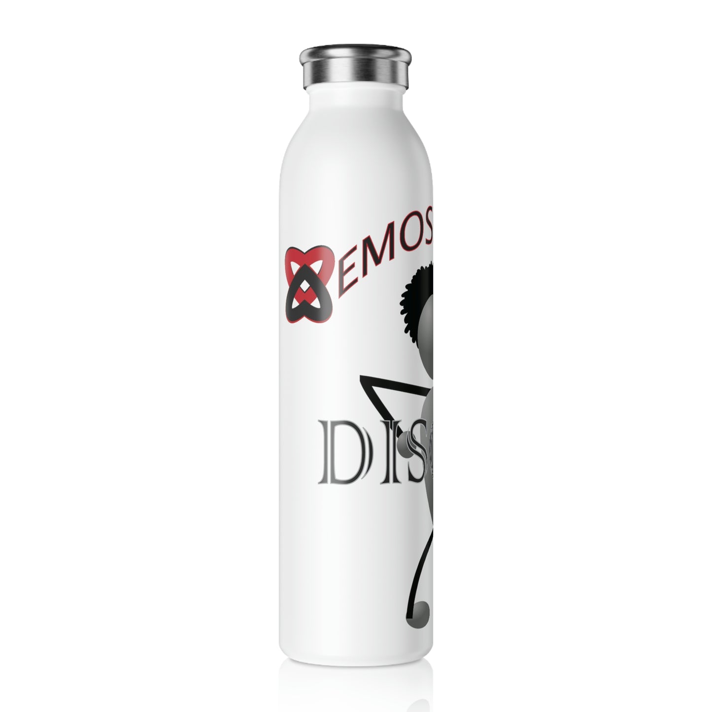 Disgust EMOSHIONS 20 oz. White Water Bottle