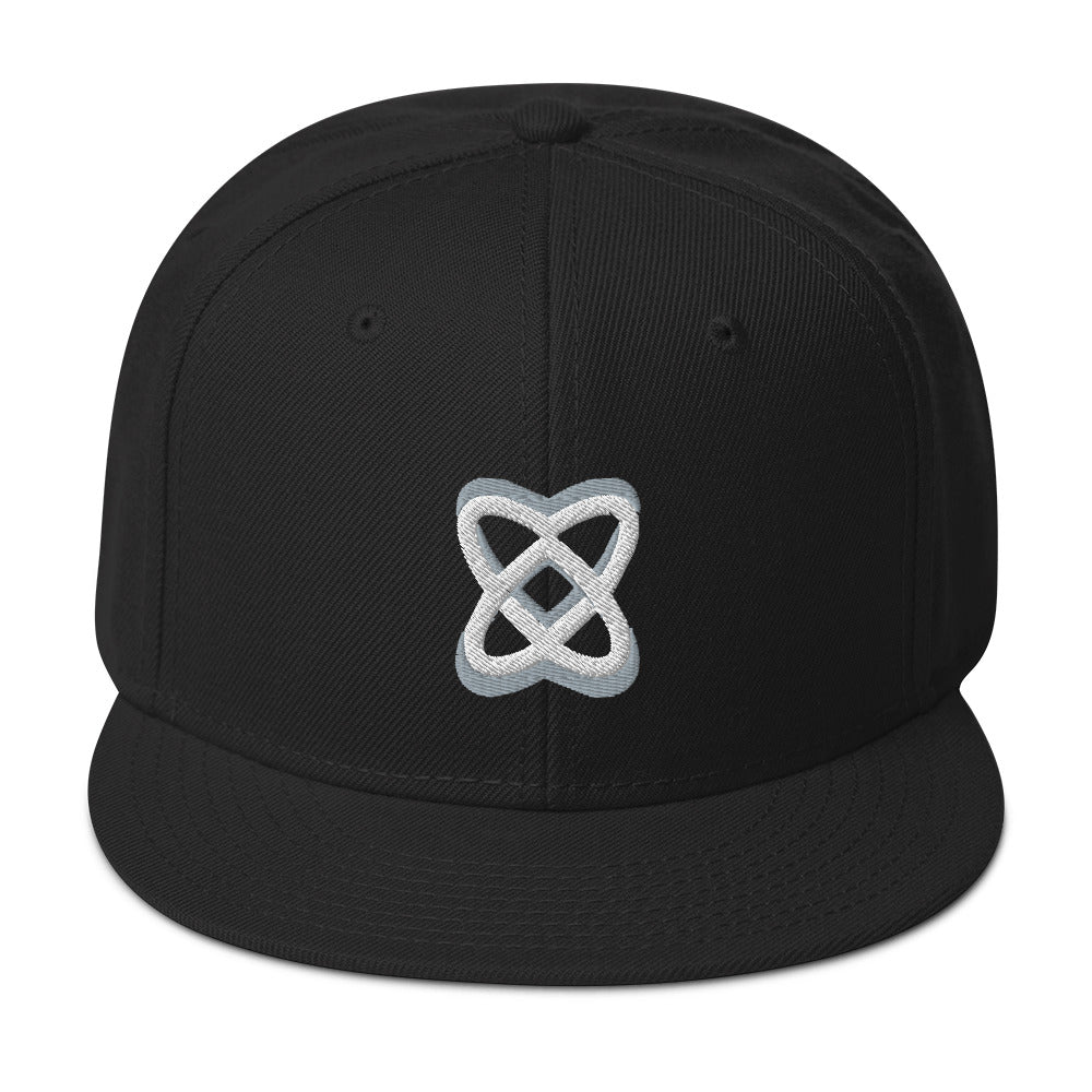 EMOSHIONS Logo Black  Snapback Hat