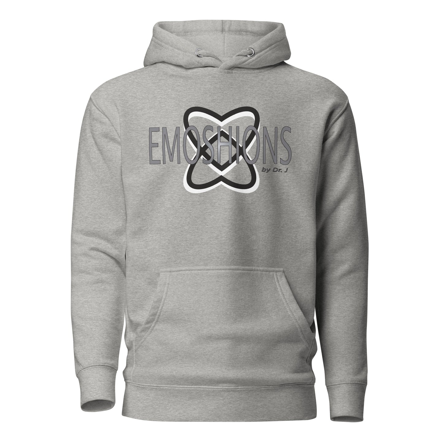 Disgust EMOSHIONS Facial Expressions Unisex Heather Gray Hoodie