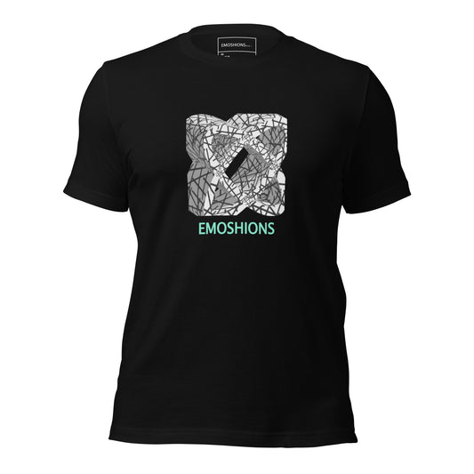 EMOSHIONS Logo Unisex Black T-shirt